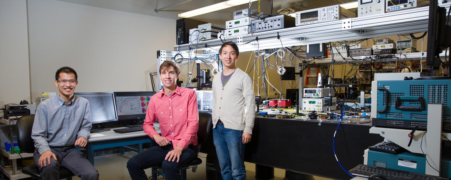 Dr. Barclay with students